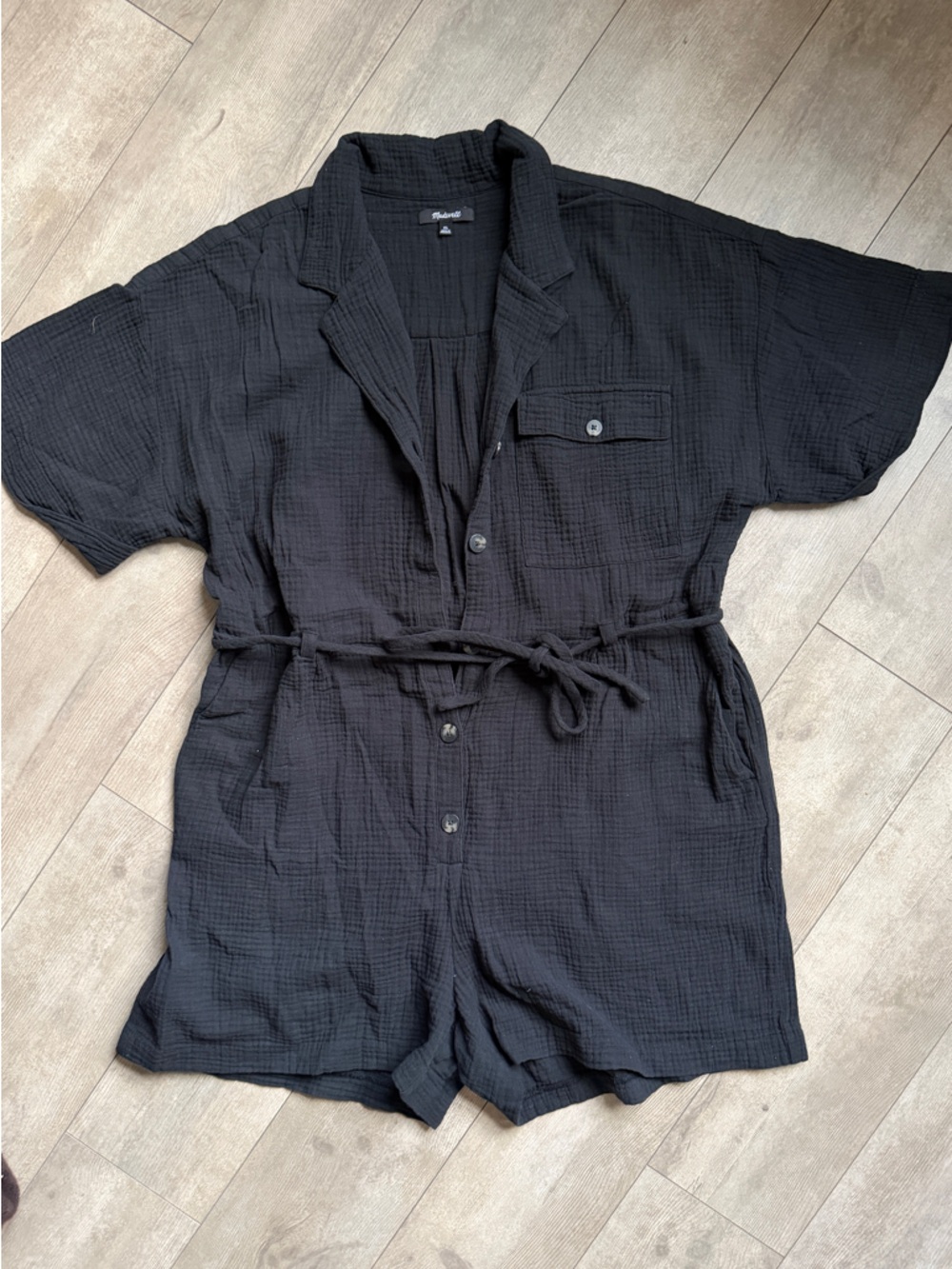 Madewell shorts romper -